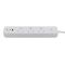 British UK Standard Smart Power Strip 3 Way WiFi Smart Extension Socket with 2 USB type C+1 USB type A Fast Charging (Sub-control, Power Metering)