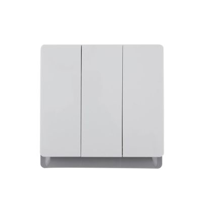 3 Gang 1 Way/2 Way Wall Switch 10AX 250V~(PC Panel, 4 Colors)