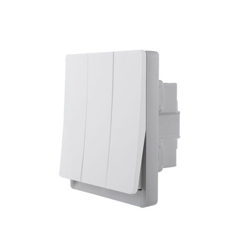 3 Gang 1 Way/2 Way Wall Switch 10AX 250V~(PC Panel, 4 Colors)