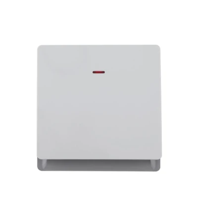 1 Gang DP Wall Switch with Neon 20A 250V~/45A 250V~(PC Panel, 4 Colors)