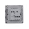1 Gang DP Wall Switch with Neon 20A 250V~/45A 250V~(PC Panel, 4 Colors)