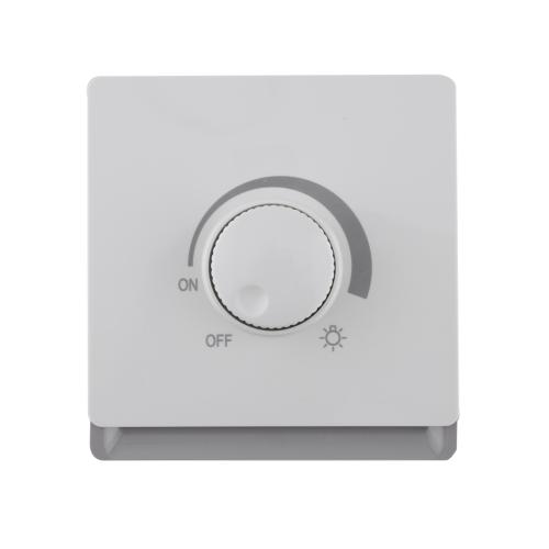 1 Gang Dimming Switch for Lighting 500W 250V~(PC Panel, 4 Colors)