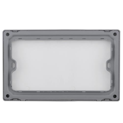 2 Gang Wall Blank Plate (PC Panel, 4 Colors)