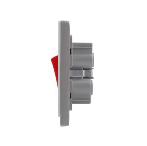 250V~Cooker Control Unit Wall Switched Socket DP 45A Switch +13A Socket Outlet (PC Panel, 4 Colors)