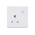 ZigBee UK/British Standard Smart Wall Switch Socket with LED for Smart Home