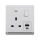 13A 250V~ 1 Gang Single Pole/Double Pole Switched Socket with Neon + Type A&C 2.1A USB (PC Panel, 4 Colors)