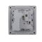 13A 250V~ 1 Gang Single Pole Switched Socket with Neon + Type A&C 2.1A USB (PC Panel, 4 Colors)
