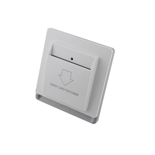 Key Card Switch Insert Card Power Switch Electromechanical/RFID Version 40A 250V~(PC Panel, 4 Colors)