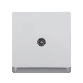 1 Gang Television TV Socket (PC Panel, 4 Colors)