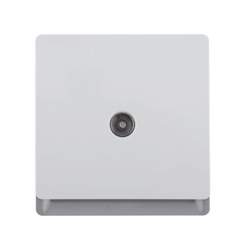 1 Gang Television TV Socket (PC Panel, 4 Colors)