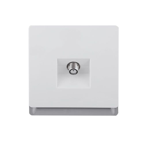 1 Gang Satelite Socket (PC Panel, 4 Colors)