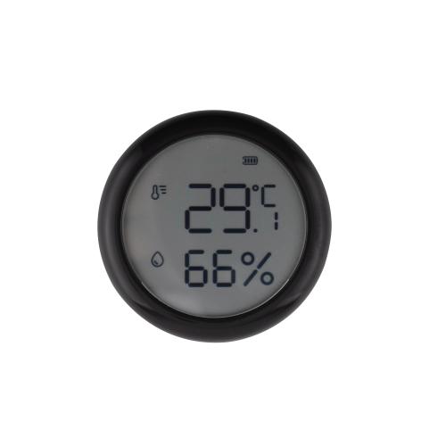 Smart/Ordinary Temperature And Humidity Sensor with Screen Zigbee/BLE MESH/Matter over Thread-Black