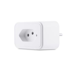 10A Brazil Standard Smart Socket with Power Metering Function BR Mini Smart Plug Wifi Remote Control for Brazilian Market