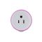 US Standard Wifi Smart Plug with RBG Light Intelligent Socket RGB Mood Lighting Support Alexa/Google Home Timing/Remote Control