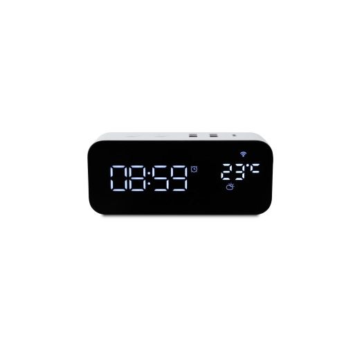 WIFI Smart Clock with USB-A/C Fast Charger Support PD-20W