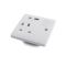 13A 250V 1Gang Single Pole Switched Socket with 5V 3.1A USB-A+C Port 15W Fast Charging