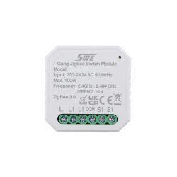 ZigBee 1 Gang Smart Switching Breaker(L) Controller for Lighting Power
