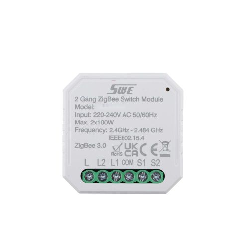 ZigBee 2 Gang Smart Switching Breaker(L)