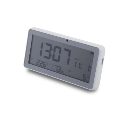 WiFi/BLE Smart Temperature and Humidity Sensor with date&time Display Illuminance Measurement Function