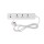 British Standard 3 Way Universal Extension Socket with USB(1 Type-A+2 Type-C) UK Standard Power Strip Trailing socket