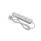 British Standard 3 Way Universal Extension Socket with USB(1 Type-A+2 Type-C) UK Standard Power Strip Trailing socket