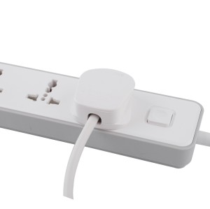 British Standard 4 Way Universal Extension Socket UK Standard Power Strip Desk Trailing Socket