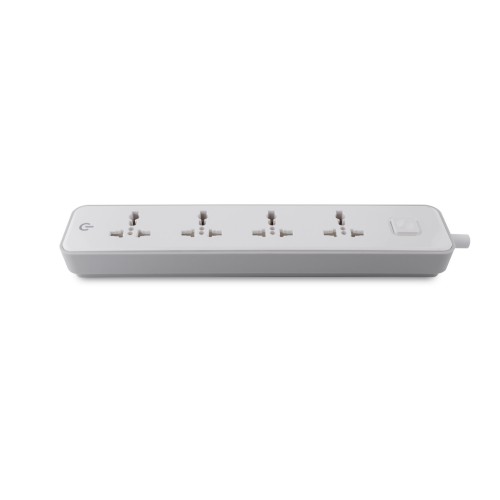 British Standard 4 Way Universal Extension Socket UK Standard Power Strip Desk Trailing Socket