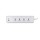 British Standard 4 Way Sub-control Universal Extension Socket USB Port (1 Type-A+2 Type-C) UK Standard Power Strip with Fast Charging Trailing Socket