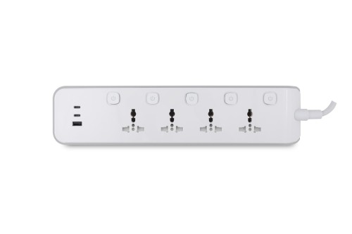 British Standard 4 Way Universal extension socket with USB(1 Type-A+2 Type-C) UK Standard Power Strip