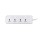 High Quality British Standard 4 Way Universal Extension Socket UK Standard Power Strip Universal Trailing Socket