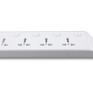High Quality British Standard 4 Way Universal Extension Socket UK Standard Power Strip Universal Trailing Socket