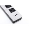 British Standard 4 Way Universal extension socket with USB(1 Type-A+1 Type-C) UK Standard Power Strip Trailing Socket