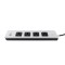 British Standard 4 Way Universal extension socket with USB(1 Type-A+1 Type-C) UK Standard Power Strip Trailing Socket