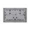 13A 250V~ 2 Gang Double Pole Switched Socket with Neon (PC Panel, 4 Colors)
