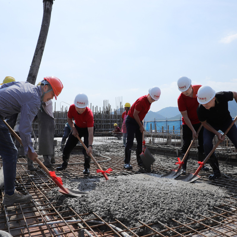 SWE's Staff Dormitory Building Was Successfully Topped Out