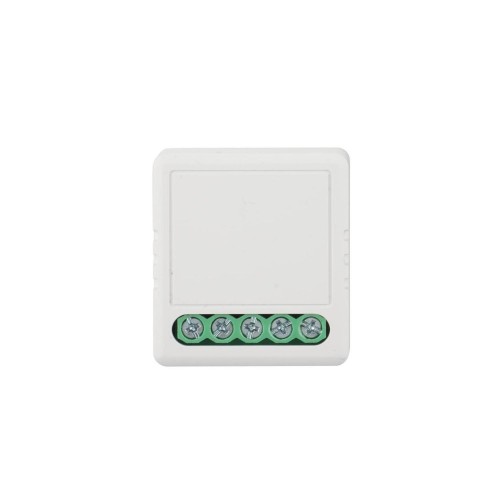 10A 1 Gang Wi-Fi Smart Relay Switch Breaker Wireless Controller Smart Breaker for Lighting with Power Metering -Tuya APP