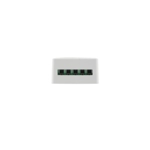 10A 1 Gang Wi-Fi Smart Relay Switch Breaker Wireless Controller Smart Breaker for Lighting with Power Metering -Tuya APP
