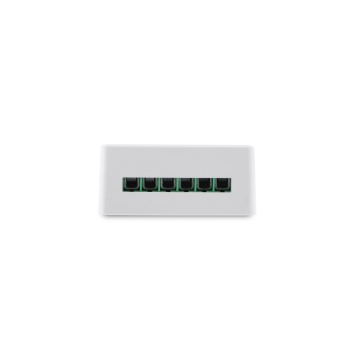 10A 2 Gang Wi-Fi Smart Relay Switch Wireless Controller Smart Breaker for Lighting Power Metering-Tuya APP