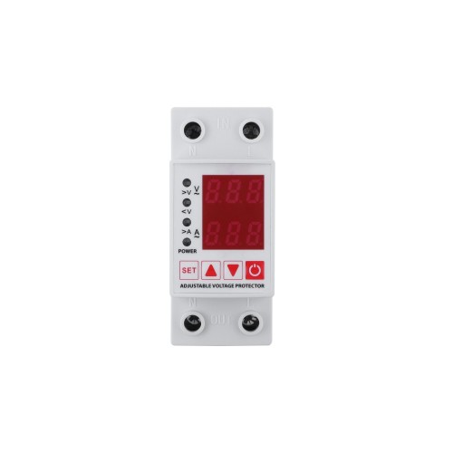 40A/63A Adjustable Voltage & Current Protector for Industrial High Power Electrical Appliances Protection Circuit Breaker