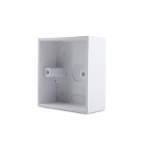 1 Gang 29mm Deep PVC Cavity Box for Wall Swith Socket Surface-Mounted Box 86*86MM
