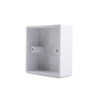 1 Gang 29mm Deep PVC Cavity Box for Wall Swith Socket Surface-Mounted Box 86*86MM