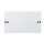 2 Gang 29mm Deep PVC Cavity Box for Wall Swith Socket