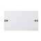 2 Gang 29mm Deep PVC Cavity Box for Wall Swith Socket