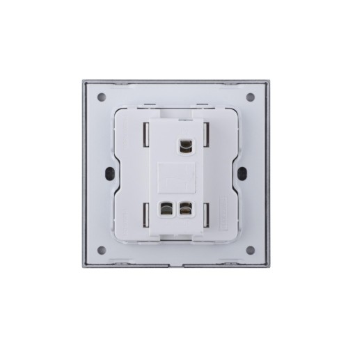 Ultra-thin Baby-skin Feeling 1 Gang 1 Way/2 Way Wall Switch 16AX 250V~(PC Panel, 4 Colors)
