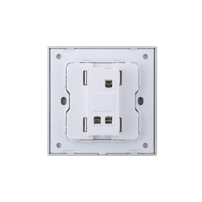 Ultra-thin Baby-skin Feeling 1 Gang 2 Way Wall Switch 16AX 250V~(PC Panel, 4 Colors)