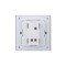 Ultra-thin Baby-skin Feeling 1 Gang Intermediate Switch 16AX 250V~(PC Panel, 4 Colors)