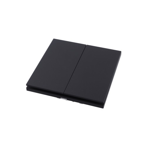 Ultra-thin Baby-skin Feeling 2 Gang 2 Way Wall Switch 16AX 250V~(PC Panel, 4 Colors)