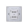 Ultra-thin Baby-skin Feeling 2 Gang 2 Way Wall Switch 16AX 250V~(PC Panel, 4 Colors)