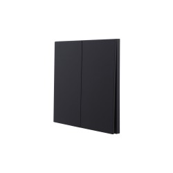 Ultra-thin Baby-skin Feeling 2 Gang 2 Way Wall Switch 16AX 250V~(PC Panel, 4 Colors)