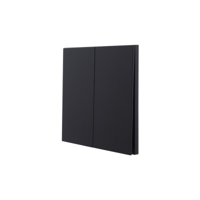 Ultra-thin Baby-skin Feeling 2 Gang 2 Way Wall Switch 16AX 250V~(PC Panel, 4 Colors)